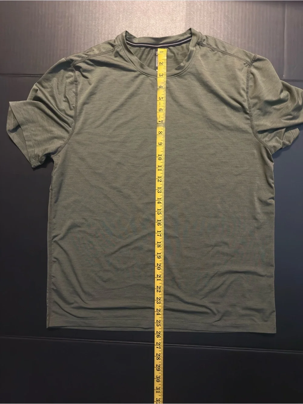 Ten Thousand Olive Green Short Sleeve Performance Tee